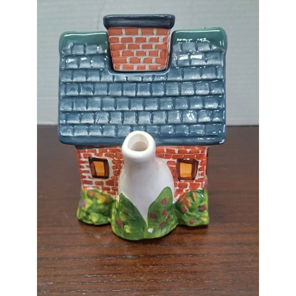 Thomas Kincaid Red Brick Cottage Teapot